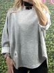 Viscose Label Sweatshirt/Grey