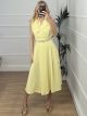 Closs Sleeveless Dress/Yellow