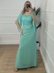 Lace Wide Sleeves Dress/Mint