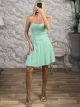 Mono Strapless Mini Dress-9163/Veraman