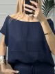 Buttons Top Glow/Dark Blue