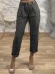 Belt Strass Pattern Pants/