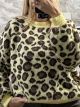 Leopard Sweater/Yellow