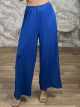 Highwaist SoftRip Pants-82773/Royal Blue