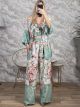 ThreePieces Kimono Floral Set-2883/Veraman