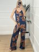 GLOW Elastic Jumpsuit/Blue