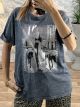 Stamp T-shirt-0800/Dogs
