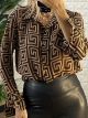 Muslin Shirt-Regular Fit/Meander Camel