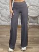 Rip Highwaist Pants-7856/Grey