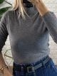 Viscose TurtleNeck Top-505/Grey