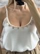 Boho Top-11083/White