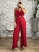 Crep Golden Sun Jumpsuit/Red