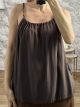 WoodenBeads Viscose Top/Chocolat