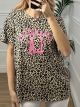 LA Leopard T-shirt/Beige