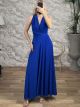 Polymorphic Elastic Dress/Royal Blue
