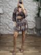 Silk Boho Mini Skirt Set-2021/N7