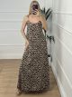 Chain Maxi Dress Animal/Leo1