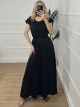 Wide Leg Jumpsuit/Black