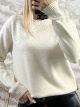 Strass RN Sweater-8049/Vanilla
