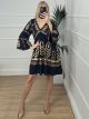 Oversized Mini Dress/Black