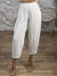 Alladin Seam Pants-22976/White