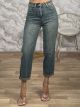 W-Boyfriend Denim Pants-32304/Blue