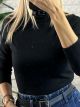 Viscose TurtleNeck Top-505/Black
