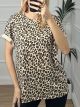 Leopard T-shirt/Beige