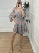 Silk Mini Dress-NOIE/N14