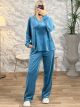 Velvet Ve Set Plus-2489/Turquoise