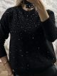 Strass RN Sweater-8049/Black