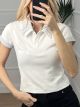 Polo Top/White