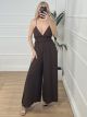 Openlegs Jumpsuit/Chocolat