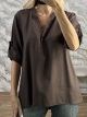 Tencel Top-Shirt-26341/Chocolat