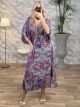 Silk Dress-1018/Magenta