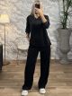 Velvet Ve Set Plus-2489/Black