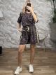 Leo DoubleStriped Shorts Set/YellowStripes