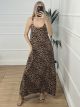 Chain Maxi Dress Animal/Leo2