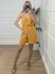 Classic Playsuit/Mustard