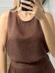 Glow Casual Top/Chocolat