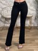 Skinny Cabbana Pants-6956/Black