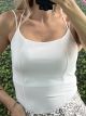 CrossBack Straps Top/White