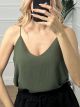 Casual Ve Top/Khaki