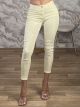 Push Up Cotton Pants-5780/Yellow