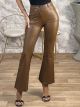 Bell Leather Pants-775/Camel