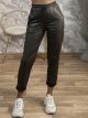Leather Pants-720/Khaki