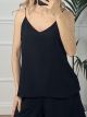 Casual Ve Top/Black