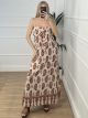 Boho Maxi Dress-59100/White