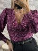 Elastic Bodysuit-Leopard/Magenta