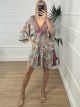 Silk Mini Dress-NOIE/N11